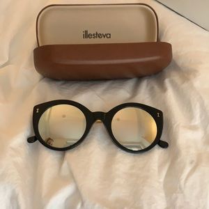 Illesteva reflective Palm Beach sunglasses